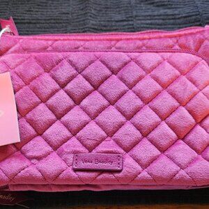 NWT Vera Bradley Magenta Velvet Compact Organizer